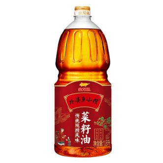 金龙鱼  外婆乡小榨传统现榨菜籽油1.8L