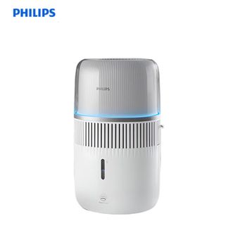 飞利浦/Philips  加湿器 HU5710-白色/黑色  纳米云自然冷蒸发无雾加湿 卧室静音大容量加湿器 五重抑菌智能调节