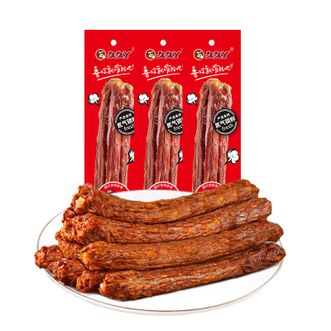 久久丫  手撕鸭脖 整根长鸭脖氮气锁鲜追剧小零食卤味辣味零食下酒菜 香辣味单根60g*3根