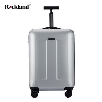 洛克兰/ROCKLAND  轻邂逅系列INS风 单杆旅行箱 银色 28寸 CRX14048