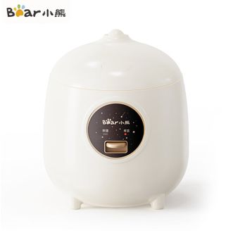 小熊/Bear  电饭煲 电饭锅家用小型1.2L全自动宿舍单人蒸饭器保温小容量学生多功能煮饭锅 白色B12W1