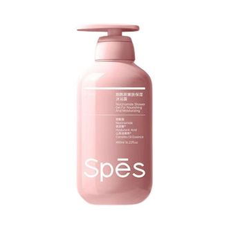 诗裴丝spes  烟酰胺嫩肤保湿沐浴露柔润不紧温和水润480ml