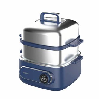 飞利浦/Philips  9L上蒸下煮电蒸锅HD3688/30 蓝色