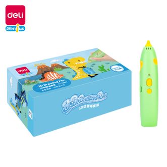 得力/deli  USB充电无线低温智能DIY创意3D绘画打印笔益智玩具套装 74867