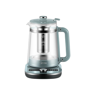 美的/Midea  轻净系列养生壶 煮茶器 316L不锈钢 双层防烫电热水壶 1500W大功率 24H智能预约烧水壶 MK-YS01-I