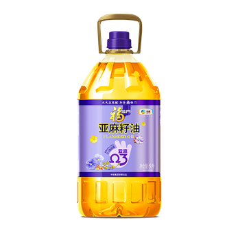 福临门  亚麻籽油5L
