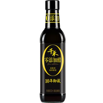 千禾 醋 御藏窖醋10年 酿造食醋500mL 不使用添加剂
