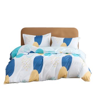 恒源祥  DW甘霖磨毛四件套 A类抗菌超软亲肤床品套件  被套2*2.3m HYX280TJ