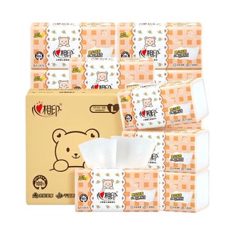 心相印  DT1120（箱装）婴用型系列120抽三层塑装纸面18包（L码）  正品包邮