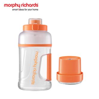 摩飞 /Morphy Richards  榨汁机  MR9802-轻奢蓝/活力橙/翡冷绿/樱花粉 网红榨汁桶 便携式运动榨汁杯 无线充电果汁杯随行杯 小胖吨