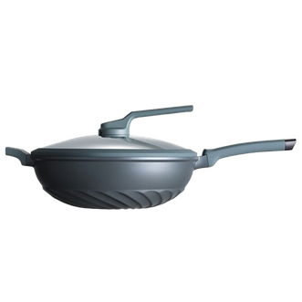 爱仕达/ASD  蓝钻钛不粘3代魔法石无油烟不粘锅炒菜锅电磁炉通用 CL32F5Q丨3代魔法石不粘锅 32cm