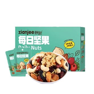 鲜记/xianjee  每日坚果30天装600g礼盒装