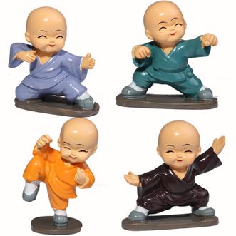 传枫  四不小和尚车载内饰摆件