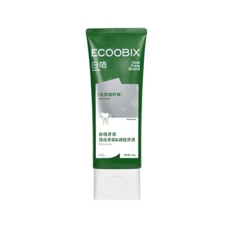 白惜/ecoobix 牙膏(茉莉龙井)100g 白惜/ecoobix 牙膏(茉莉龙井)100g