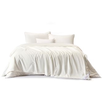 水星家纺  臻芯丝语 蚕丝羊毛子母被129254