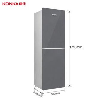 康佳/Konka  双门冰箱265升超大容量风冷无霜 智能控温 BCD-265WP2-A
