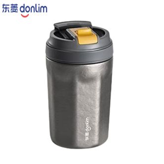 东菱/Donlim  纯钛保温杯DL-T380 户外便捷商务高端水杯 大容量一体 送男女朋友 380ml