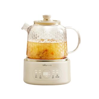 小熊/Bear  全玻璃养生壶养生杯多功能煮茶壶花茶壶恒温水壶 YSH-P10R8