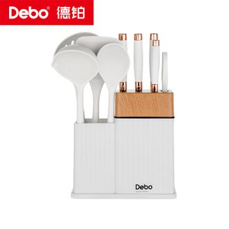 Debo  摩根森厨房用具不锈钢刀具套装 多用刀具10件套DEP-952