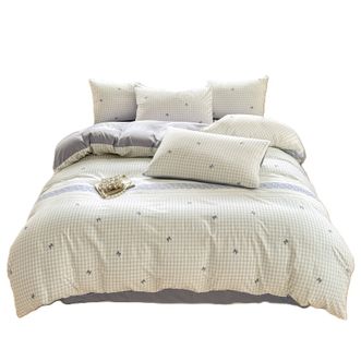 好眠好梦  云感棉床品四件套 SX-5JT2004兰黛