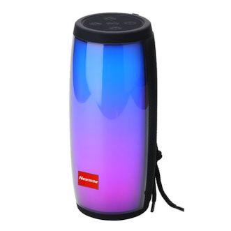 纽曼（Newmine）  桌面炫彩蓝牙音响BT70 迷你重低音炮 炫彩小音响微信收款音乐播放器