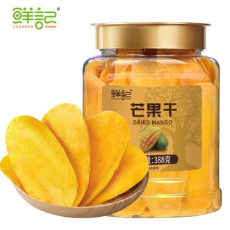 鲜记/xianjee 厚切芒果干口感酸甜388g/罐 鲜记/xianjee 厚切芒果干口感酸甜388g/罐
