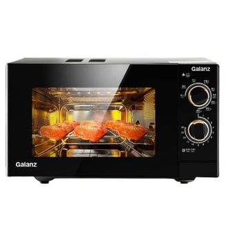 格兰仕/Galanz  23L家用旋钮操作微波烤箱一体机不锈钢内胆光微波炉 G80F23SP-M8A(B0)