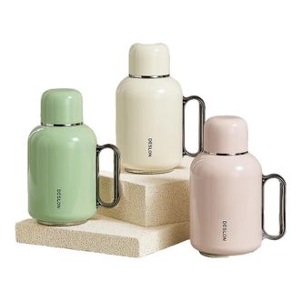 德世朗（DESLON）  316L不锈钢内胆900ML大容量独立茶仓茶悦温显焖茶壶 DCYH-900