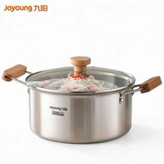 九阳/Joyoung  汤锅24cm 家用无涂层汤锅煮锅316L不锈钢煮面煮粥炖锅