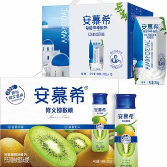 伊利  安慕希原味酸奶205g*16盒+安慕希猕猴桃230g*10瓶