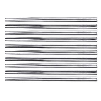 炊大皇  316L不锈钢筷子家用高档新款抗菌防霉10双装GK04JY