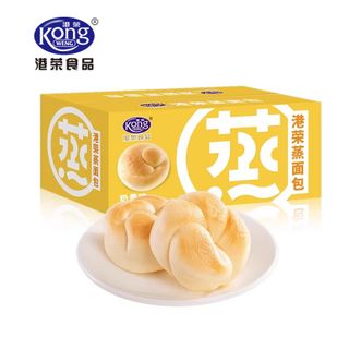 港荣/Kong WENG  蒸面包 奶黄味蒸面包460g