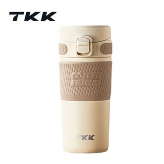 TKK  咖啡保温杯 男女大容量316不锈钢 便携随手杯 450ml