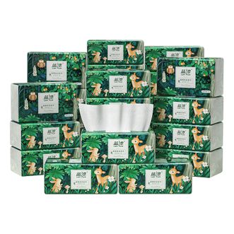 蓝漂  绿镜蜜语系列抽纸24包装LP-42106