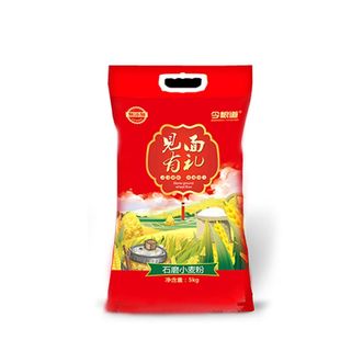 今粮道  见面有礼（石磨麦粉）5KG 全麦粉 面粉