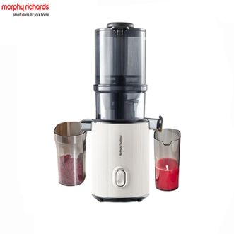 摩飞 /Morphy Richards  原汁机MR9902【白色】渣汁分离 家用超大口径榨汁机全自动压榨水果蔬菜果蔬机果汁机轻食机【99%纯汁率】