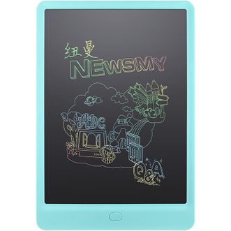 纽曼（Newmine）  液晶画板手写板电子黑板宝宝绘画工具12英寸儿童板 S120（蓝）礼物