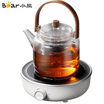 小熊/Bear  电陶炉 迷你煮茶器煮茶壶 养生壶花茶壶 黑茶煮茶炉一炉多用不挑器具 【配壶具】