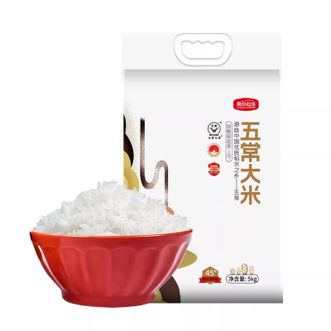 爱心农场  五常大米5kg稻香新米（白袋）