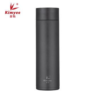 金怡（Kimyee）  316不锈钢智能温显保温杯480ml大容量 高档泡茶杯茶水分离便携商务水杯 JY-003