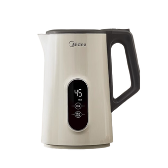 美的/Midea  恒温电热水壶家用智能全自动304不锈钢烧水壶保温一体热水壶养生 MK-SH17X304