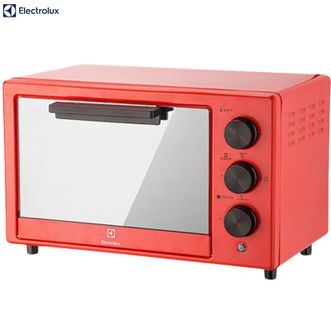 伊莱克斯/Electrolux  17L电烤箱 多功能烹饪烘焙烧烤烤肉烤蛋糕烤面包烤蛋挞厨房电器电烤炉EGOT-5020红色