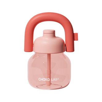 和序 chakolab  拎拎壶大容量随行吸管杯大肚杯便携水壶塑料水杯拎拎壶-西柚茉莉 1150ml 6973331885803