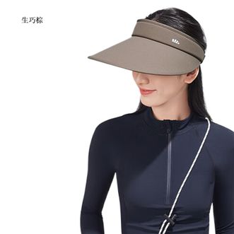 蕉下/BENEUNDER  女士空顶防晒帽UL56924生巧棕 空顶帽防晒帽遮阳帽防紫外线