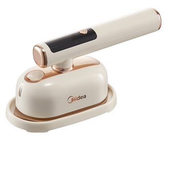 美的/Midea  高效便携式大蒸汽熨衣机 一机多用高温除螨 清晰显示屏 1.2L水箱