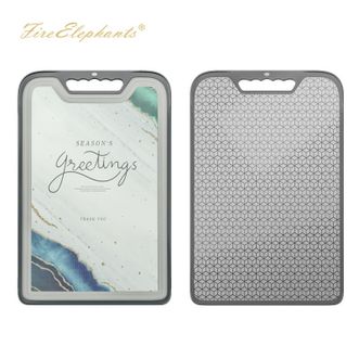 火象（Fire elephants）SUS304不锈钢双面抗菌3D砧板第四代HXG一CB208