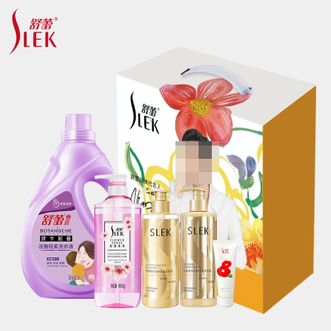 舒蕾  秋硕.金风五件套烁金洗发露护发素波卡莉香洁雅轻柔洗衣液（AX）