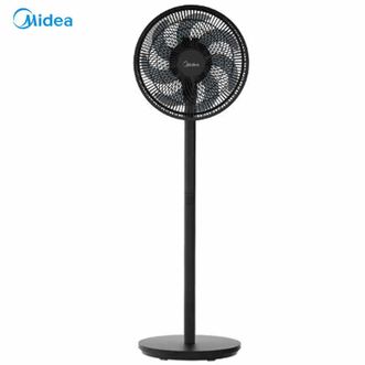 美的/Midea  电风扇 七叶立式电风扇家用柔风落地扇台式桌面小型风扇大风量节能摇头宿舍电扇 SAF-30AB