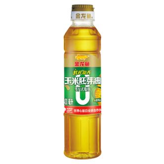 金龙鱼  零反式脂肪鲜榨甜香玉米胚芽油400ml