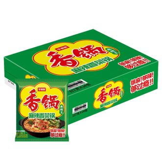 今麦郎  麻辣香锅麻辣香菜锅117g*24袋方便面泡面